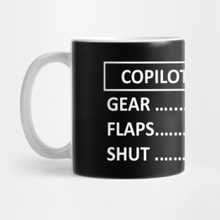 Copilot checklist Shut Up Mug